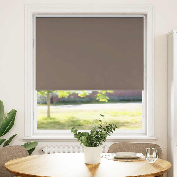 Musta rullaverho blackout kahvi Lutia 100x150cm (kankaan leveys 95,7 cm)