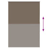 Musta rullaverho blackout kahvi Lutia 105x150cm (kankaan leveys 100,7 cm)