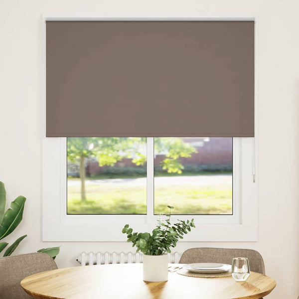 Rullaverho Blackout kahvi 140x175 cm Kankaan leveys 136,6 cm