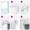 Rullaverho Blackout kahvi 85x210 cm Kankaan leveys 80,7 cm