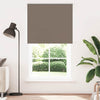 Musta rullaverho blackout kahvi Lutia 140x230cm (kankaan leveys 136,6 cm)