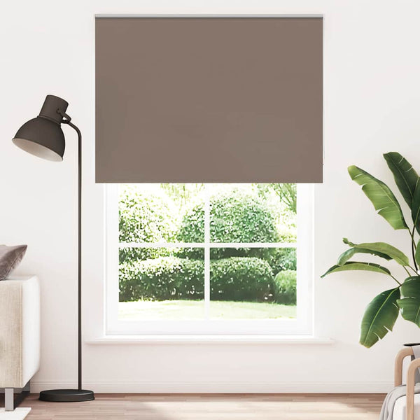 Musta rullaverho blackout kahvi Lutia 160x230cm (kankaan leveys 156,6 cm)