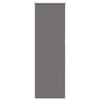 Harmaa rullaverho blackout Lutia 50x150cm (kankaan leveys 45,7 cm)