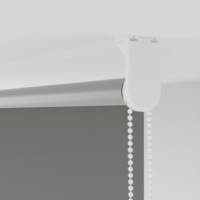 Harmaa rullaverho blackout Lutia 145x150cm (kankaan leveys 141,6 cm)