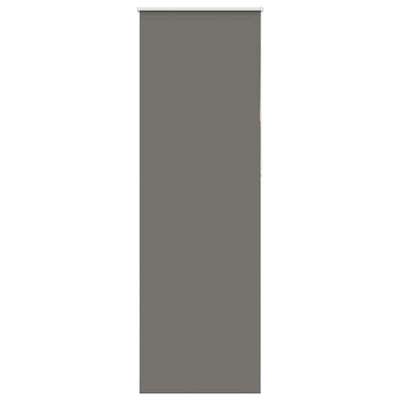 Harmaa rullaverho blackout Lutia 65x230cm (kankaan leveys 60,7 cm)