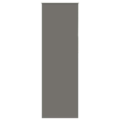 Harmaa rullaverho blackout Lutia 85x230cm (kankaan leveys 80,7 cm)