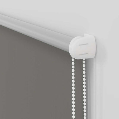 Harmaa rullaverho blackout Lutia 95x230cm (kankaan leveys 90,7 cm)