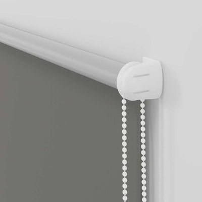 Harmaa rullaverho blackout Lutia 100x230cm (kankaan leveys 95,7 cm)