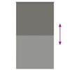Harmaa rullaverho blackout Lutia 135x230cm (kankaan leveys 131,6 cm)