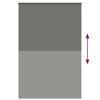 Harmaa rullaverho blackout Lutia 165x230cm (kankaan leveys 161,6 cm)