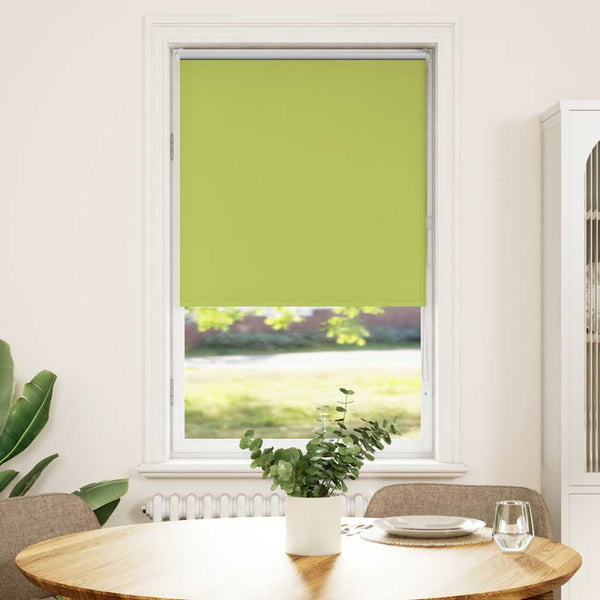 Rullaverho Pimennysverhot Lehdet Vihreät 80x130 cm Kangas Leveys 75,7 cm Polyesteri