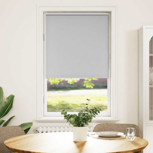 Rullaverho Blackout vaalean harmaa 65x130 cm Kankaan leveys