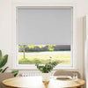 Rullaverho Blackout vaalean harmaa 110x130 cm Kankaan leveys