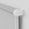 Rullaverho Blackout vaalean harmaa 160x130 cm Kankaan leveys