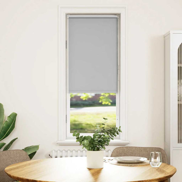 Rullaverho Blackout vaalean harmaa 55x150 cm Kankaan leveys