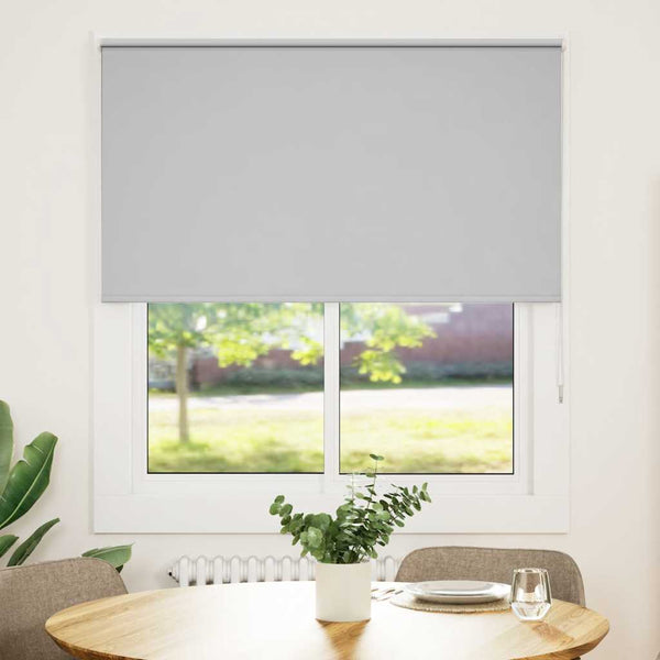Rullaverho Blackout vaalean harmaa 120x150 cm Kankaan leveys