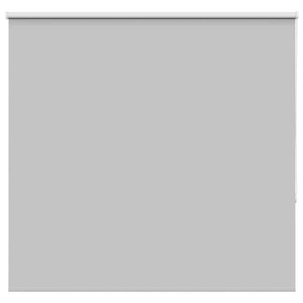 Rullaverho Blackout vaalean harmaa 150x150 cm Kankaan leveys