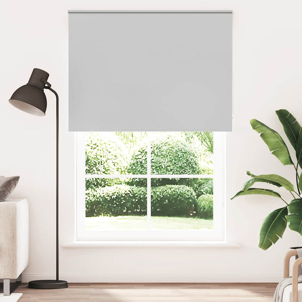 Rullaverho Blackout vaalean harmaa 165x210 cm Kankaan leveys