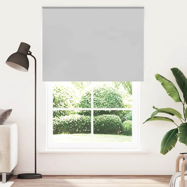 Rullaverho Blackout vaalean harmaa 150x230 cm Kankaan leveys