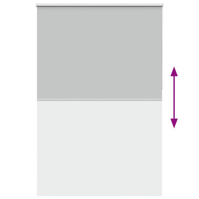 Vaalean harmaa rullaverho blackout Lutia 155x230cm (kankaan leveys)