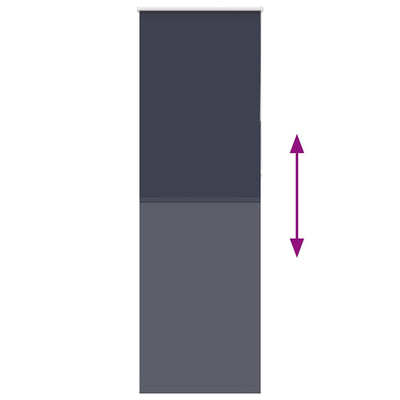 Merellinen rullaverho blackout Lutia 80x230cm (kankaan leveys 75,7 cm)