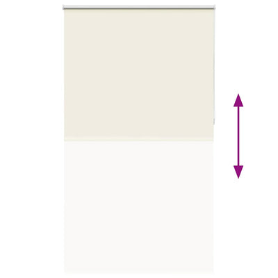 Luonnonvalkoinen rullaverho Lutia 140x230cm (kankaan leveys 136,6cm)