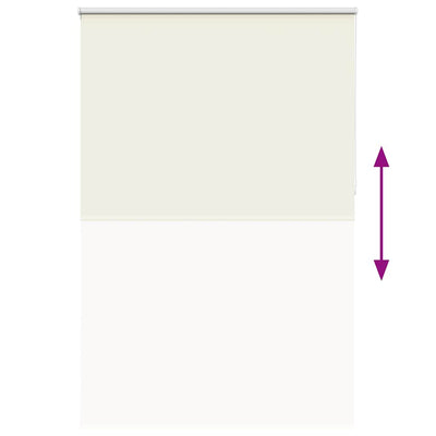 Luonnonvalkoinen rullaverho Lutia 160x230cm (kankaan leveys 156,6cm)