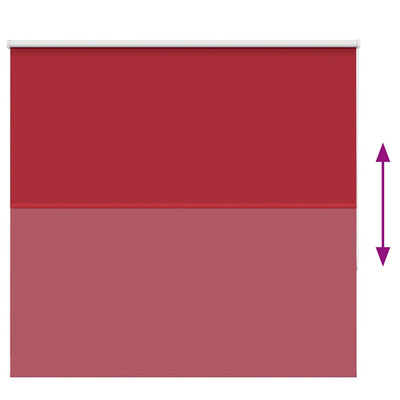 Punainen rullaverho blackout Lutia 160x150cm (kankaan leveys 156,6 cm)