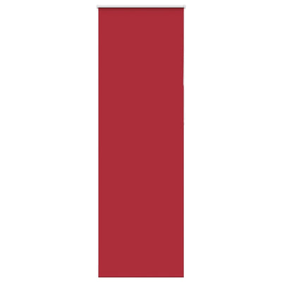 Punainen rullaverho blackout Lutia 80x230cm (kankaan leveys 75,7 cm)