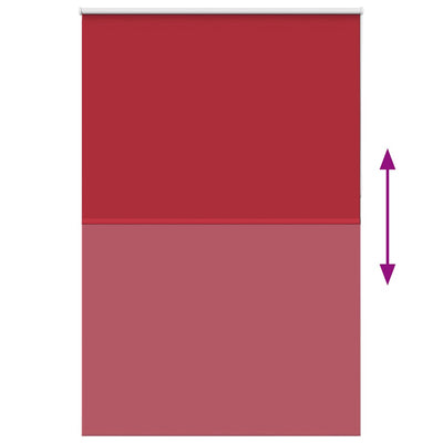 Punainen rullaverho blackout Lutia 155x230cm (kankaan leveys 151,6 cm)