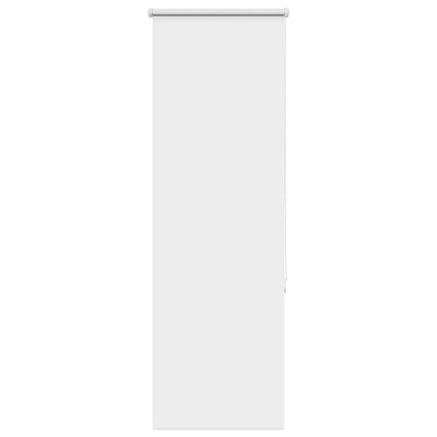 Valkoinen rullaverho blackout Lutia 45x130cm (kankaan leveys 40,7 cm)