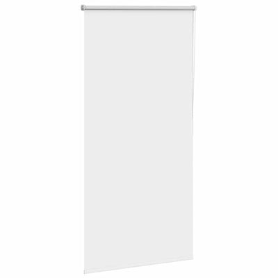 Valkoinen rullaverho blackout Lutia 85x130cm (kankaan leveys 80,7 cm)