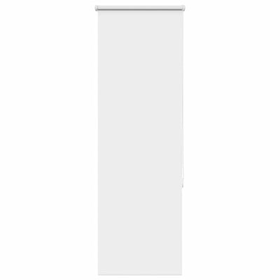 Valkoinen rullaverho blackout Lutia 45x175cm (kankaan leveys 40,7 cm)