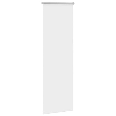 Valkoinen rullaverho blackout Lutia 60x175cm (kankaan leveys 55,7 cm)