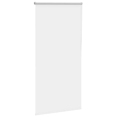 Valkoinen rullaverho blackout Lutia 80x175cm (kankaan leveys 75,7 cm)