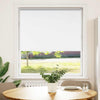 Rullaverho Blackout valkoinen 110x175 cm Kankaan leveys 105,7cm