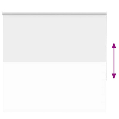 Valkoinen rullaverho blackout Lutia 155x175cm (kankaan leveys 151,6cm)