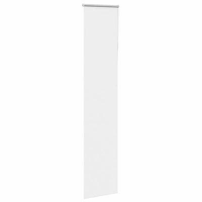 Valkoinen rullaverho blackout Lutia 60x210cm (kankaan leveys 55,7 cm)