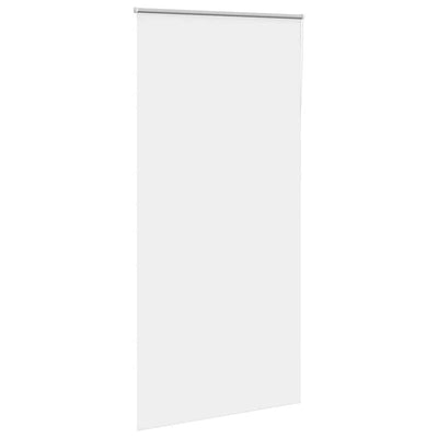 Valkoinen rullaverho blackout Lutia 100x230cm (kankaan leveys 95,7 cm)