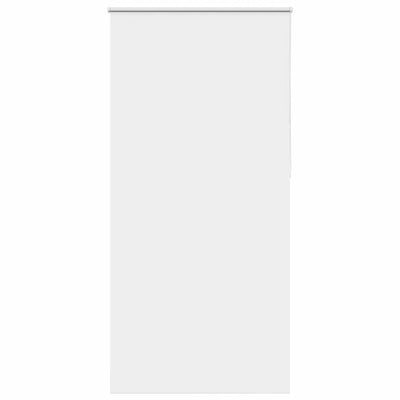 Valkoinen rullaverho blackout Lutia 115x230cm (kankaan leveys 110,7cm)