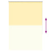 Keltainen rullaverho blackout Lutia 105x150cm (kankaan leveys 100,7cm)