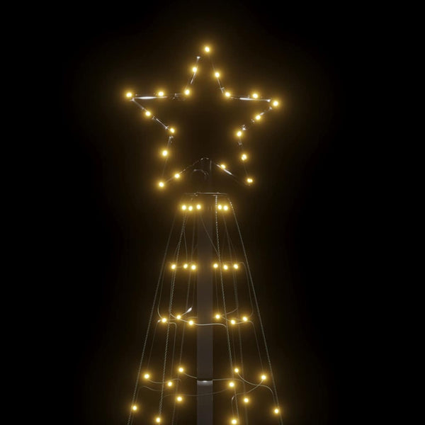 LED-joulukuusi piikeillä 220 LEDiä lämpimän valkoisena 180 cm