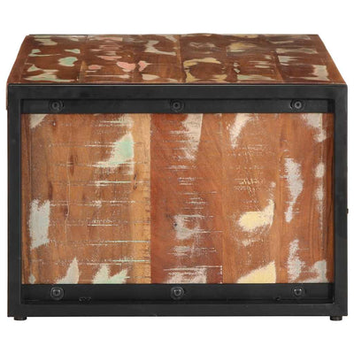 Monivärinen sohvapöytä Ierimia 90x50x36cm (massiivipuu kierrätetty)