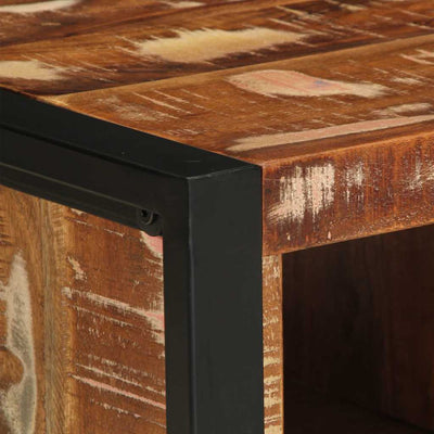 Monivärinen sohvapöytä Tatarusanu 90x50x36cm (massiivipuu kierrätetty)