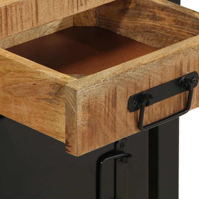 Yöpöytäkaappi Zsuzan 40x30x50cm (massiivipuuta mango)