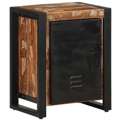 Monivärinen yöpöytäkaapit Anuica (2 kpl massiivipuu mango)