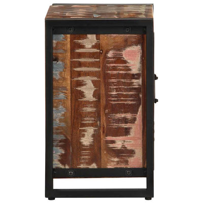 Monivärinen yöpöytäkaapit Anuica (2 kpl massiivipuu mango)