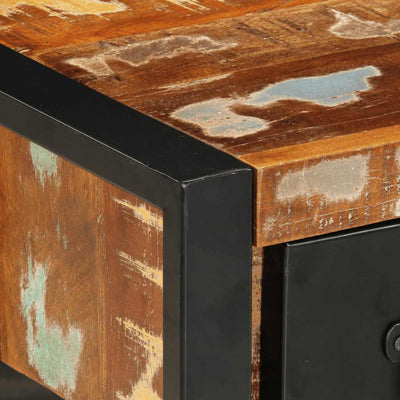 Monivärinen yöpöytäkaapit Gretchen (2 kpl massiivipuu mango)