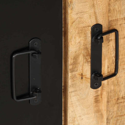 konsolikaappi Veroncuta 90x35x75cm (massiivipuuta mango)