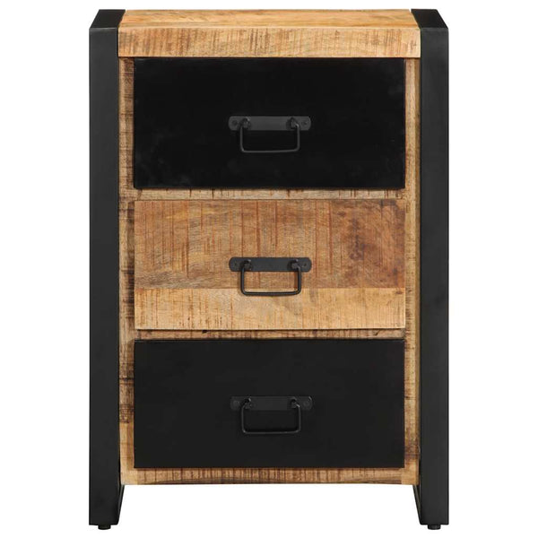 Laatikkokaappi 50x35x70 cm Massiivipuuta mango